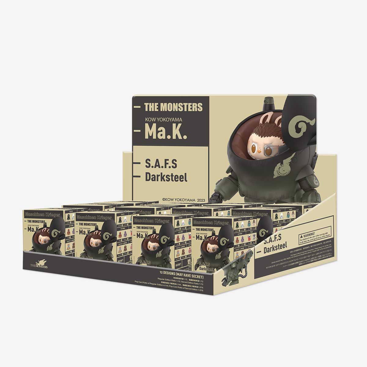 THE MONSTERS x Kow Yokoyama Ma.K.Series case set Labubu (x12 non-repeat )