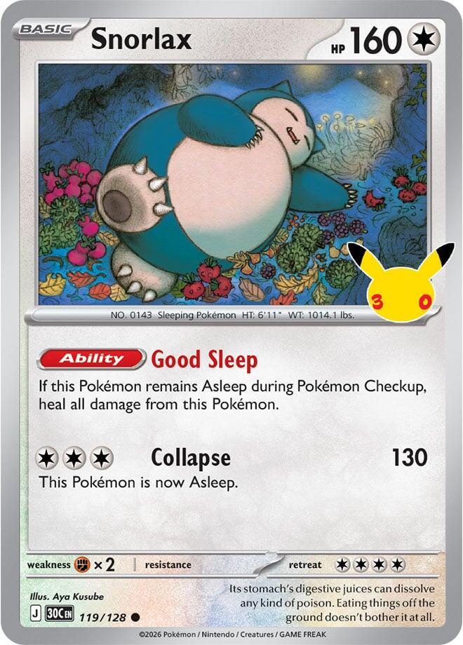 Snorlax 119/128