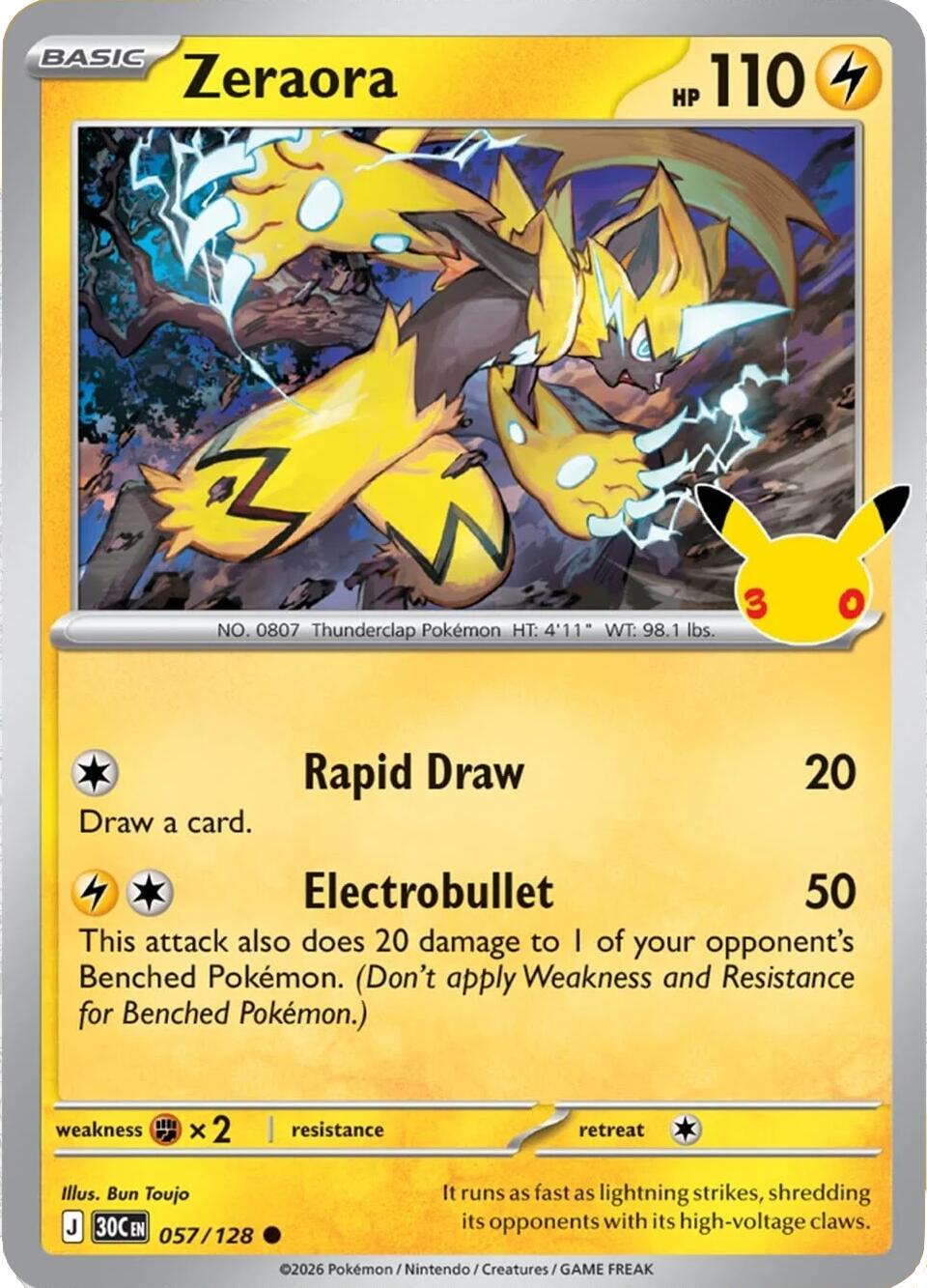 Zeraora 057/128