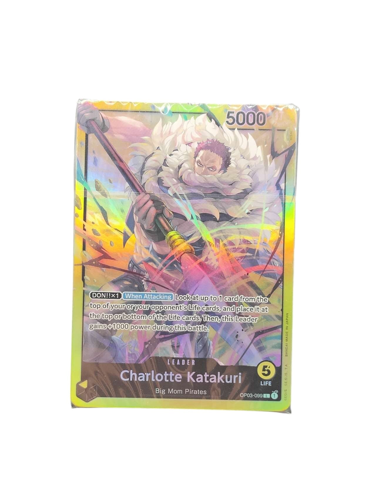 One Piece Card Game Charlotte Katakuri Starter Deck ST-20 Yellow( Sealed-No PRB pack)