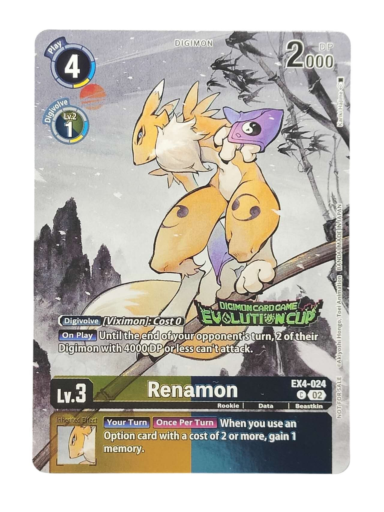 Renamon (EX4-024) Evolution Cup