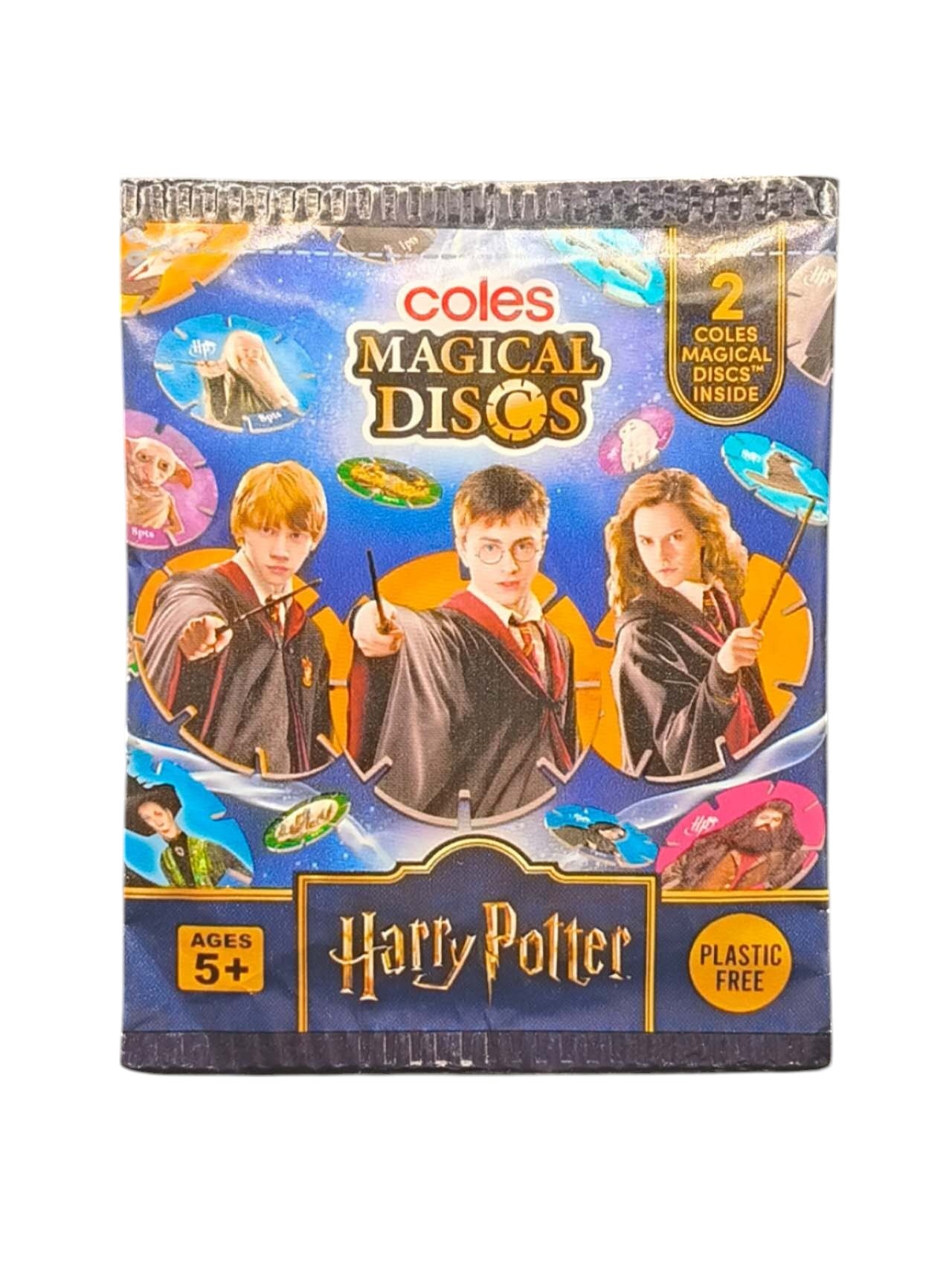 2025 Coles Harry Potter Magical Discs Brand New (Sealed pack)