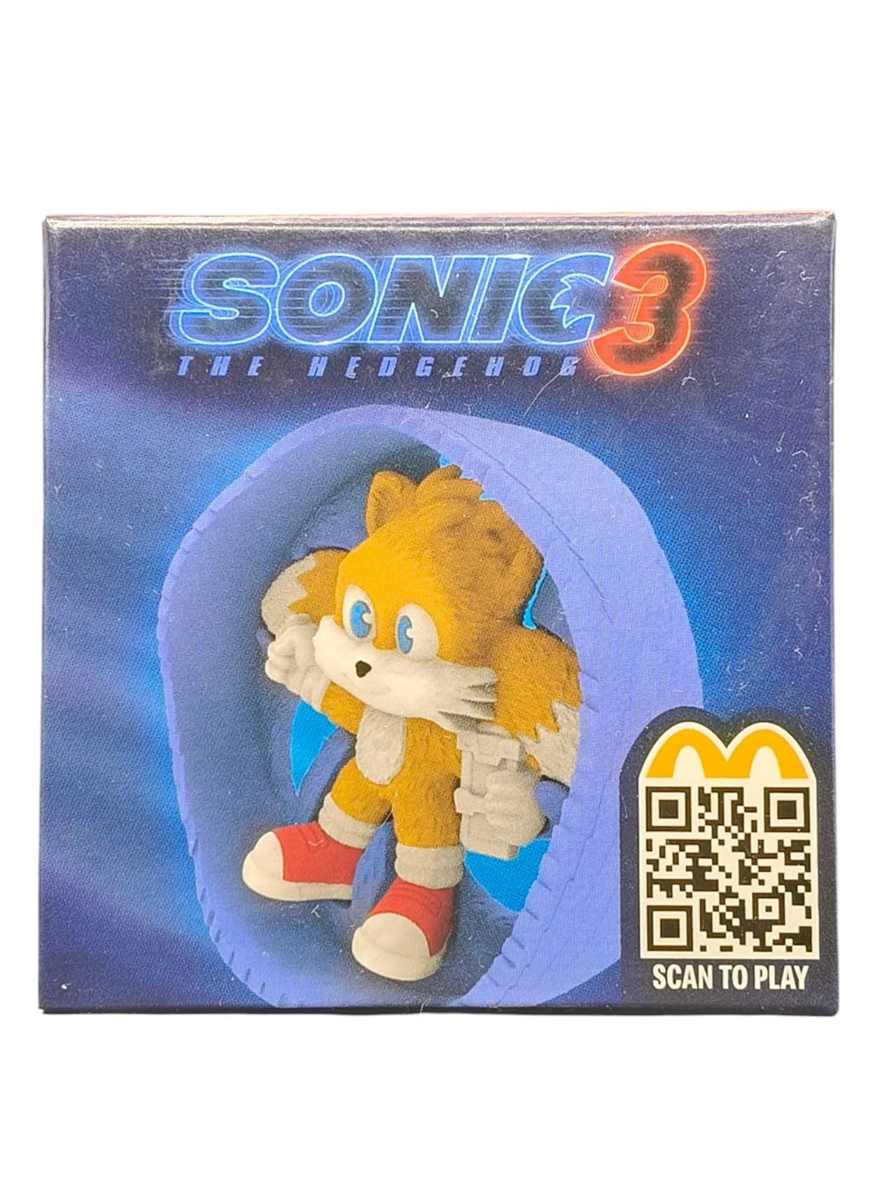 2024 MCDONALD'S SONIC 3 TOYS Australia Ver.- Tails Original Roller (Blue)