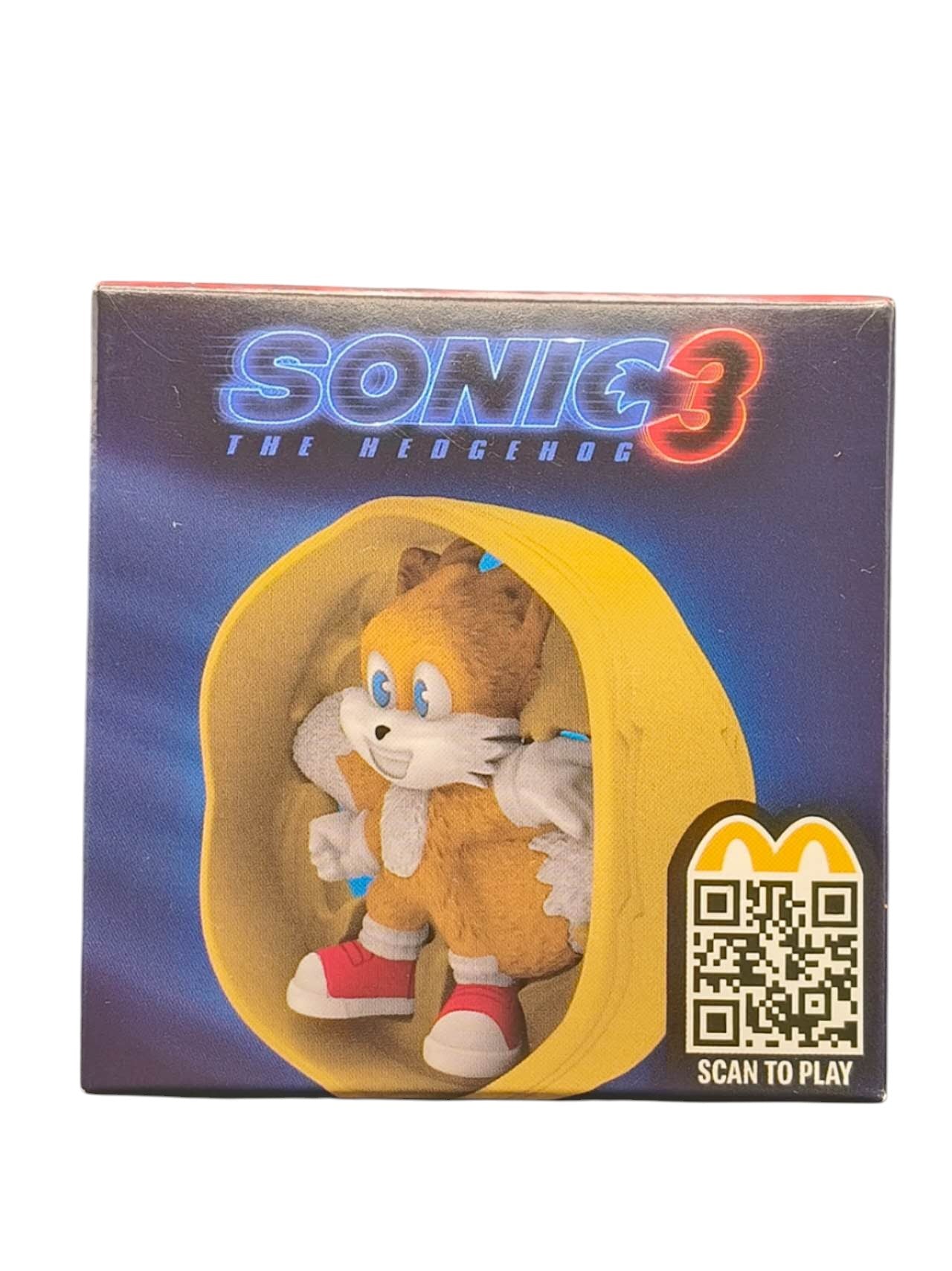 2024 MCDONALD'S SONIC 3 TOYS Australia Ver.- Tails Alt Roller (Yellow)