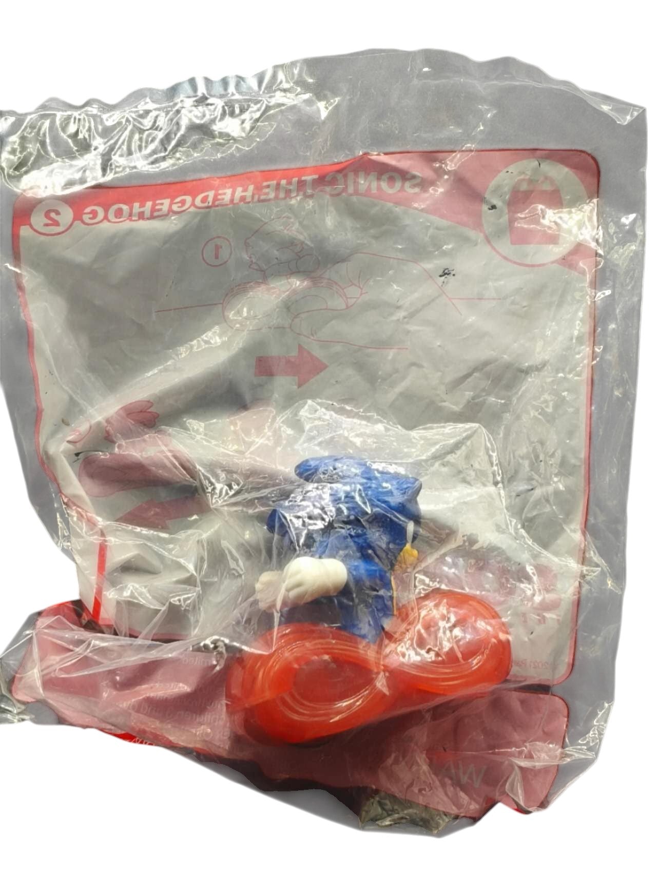 2022 McDONALD'S Sega Sonic 2 The Hedgehog HAPPY MEAL -Sonic the hedgehog