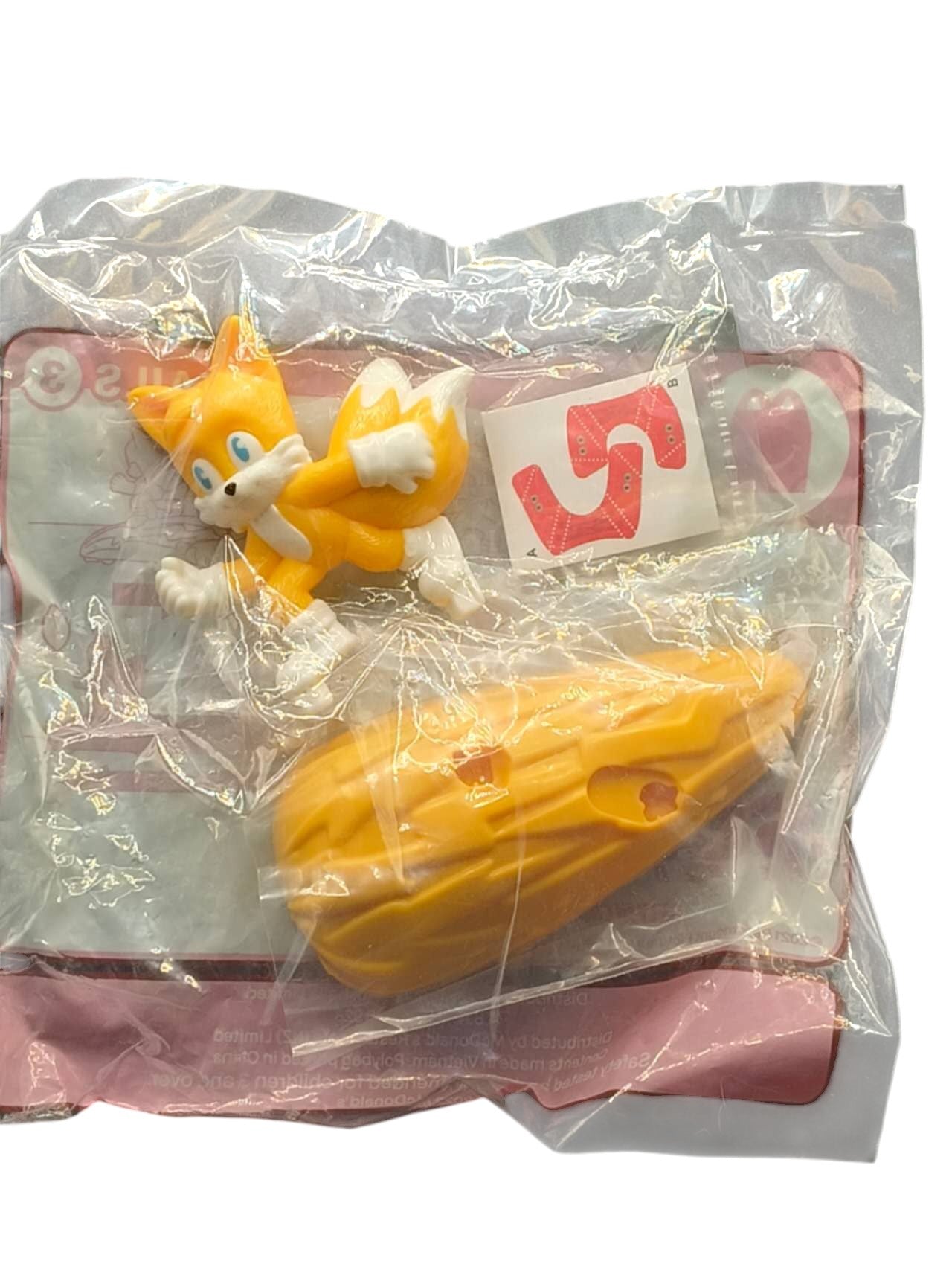 2022 McDONALD'S Sega Sonic 2 The Hedgehog HAPPY MEAL - Tails