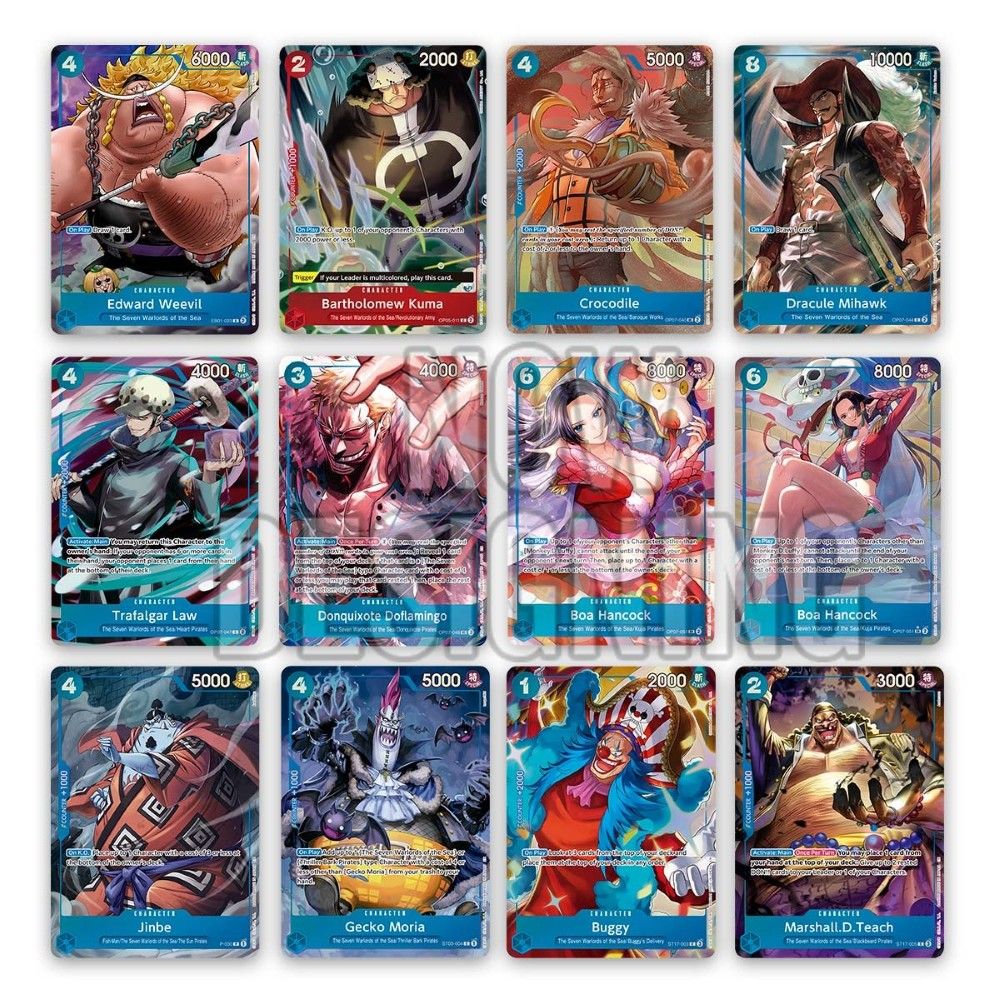 One Piece Card Game: 9-Pocket Binder Set – Seven Warlords of the Sea