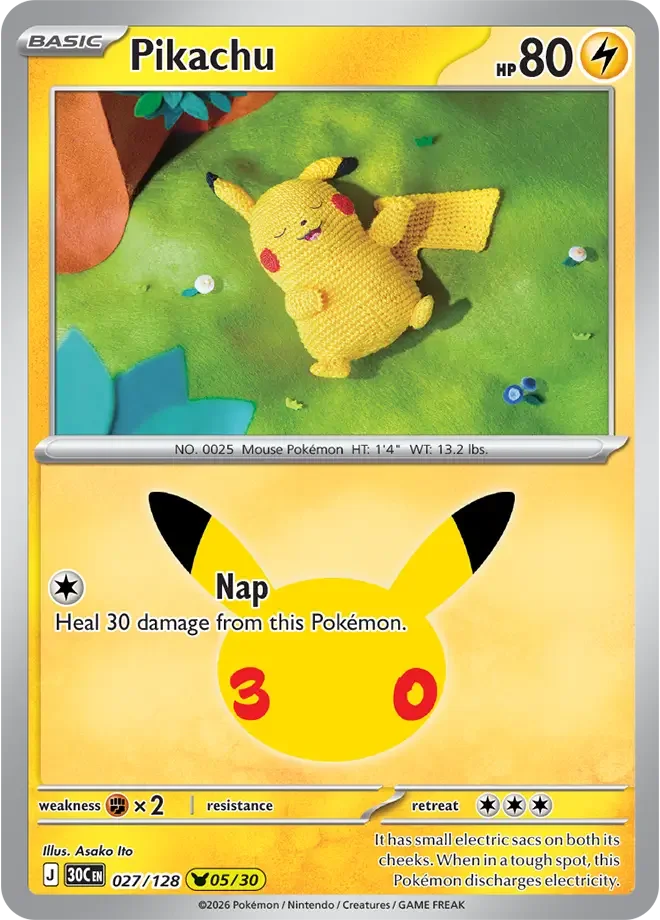 Pikachu 027/128