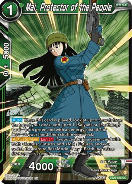 BT23-088UC Mai, Protector of the People