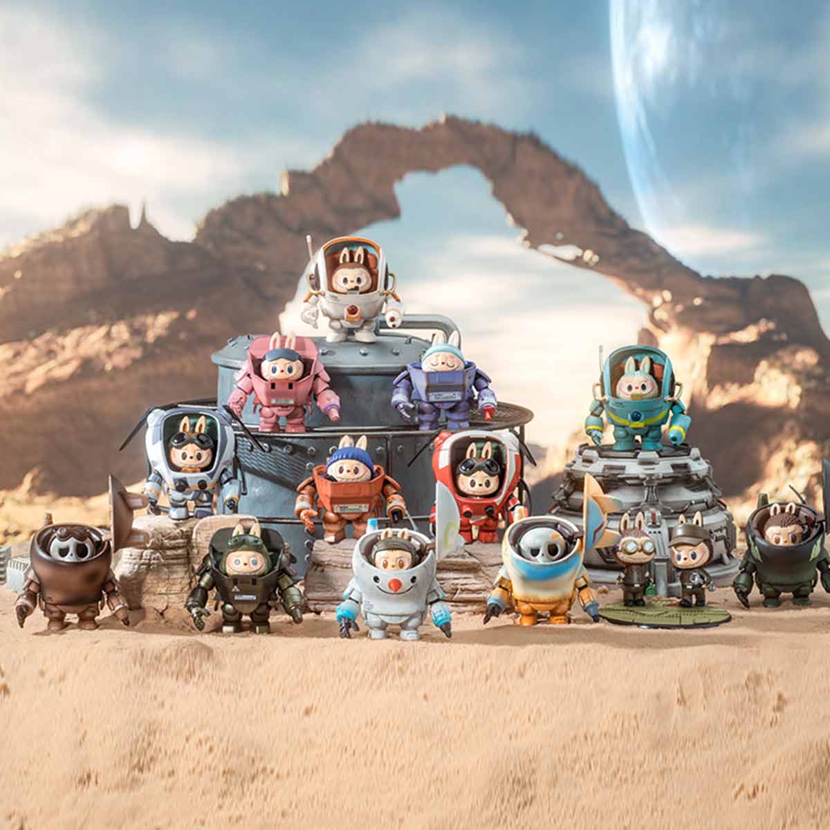 THE MONSTERS x Kow Yokoyama Ma.K.Series case set Labubu (x12 non-repeat )