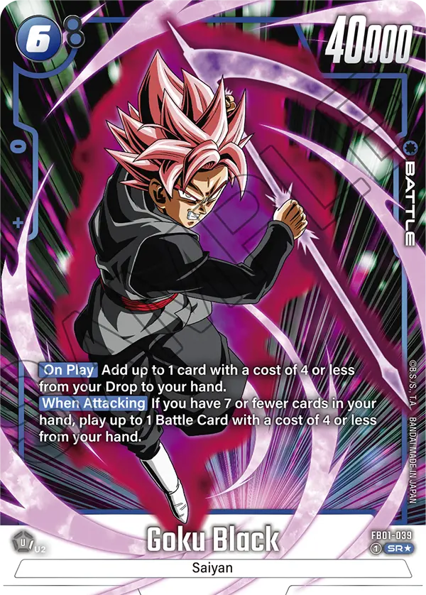 FB01-039 SR* Goku Black