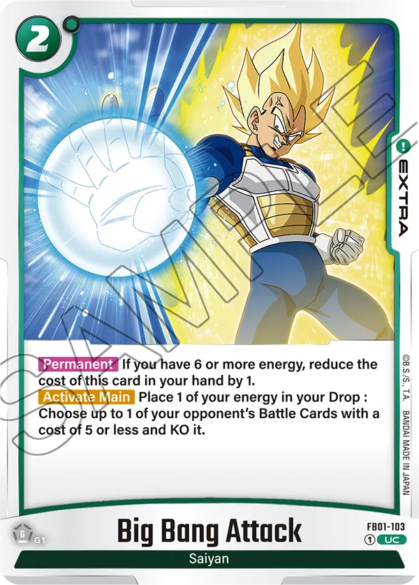 FB01-103 UC Big Bang Attack