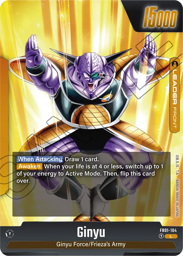 FB01-104 L FRONT Ginyu