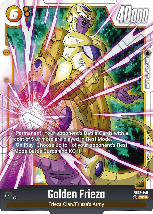 FB02-140 SCR Golden Frieza
