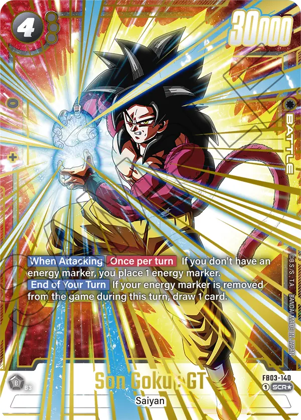 FB03-140 SCR Son Goku : GT