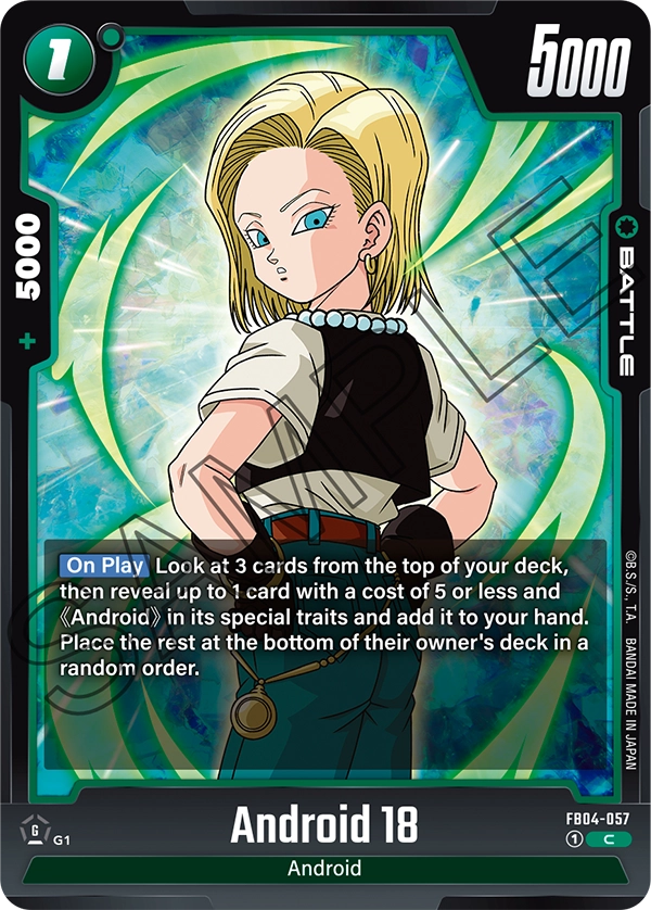 FB04-057 C Android 18