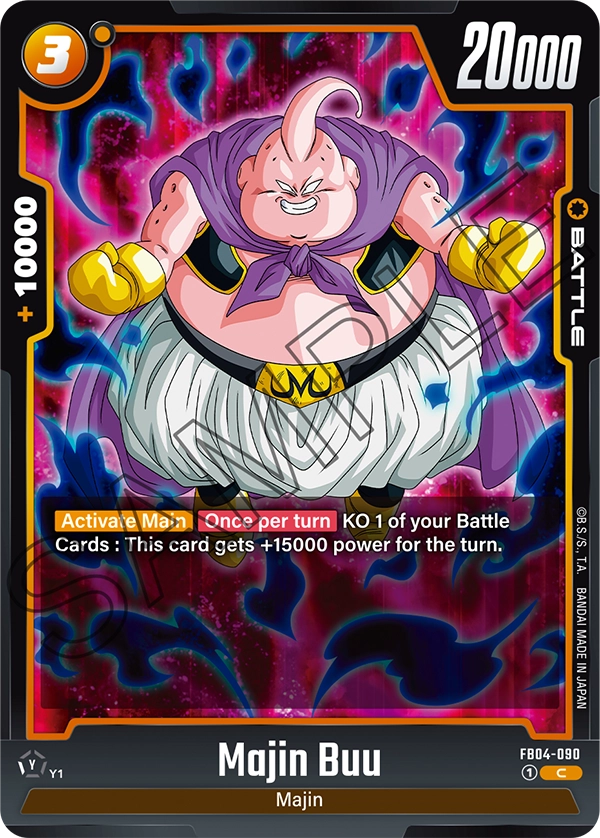 FB04-090 C Majin Buu