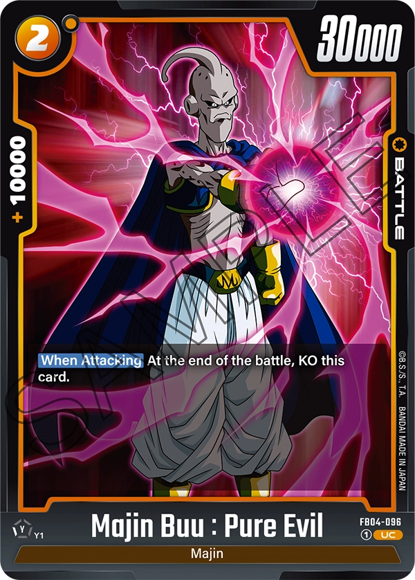 FB04-096 UC Majin Buu : Pure Evil