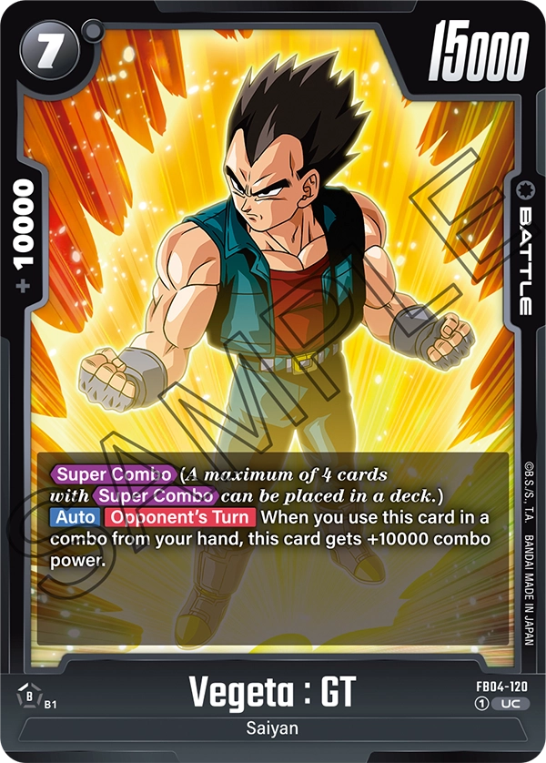FB04-120 UC Vegeta : GT