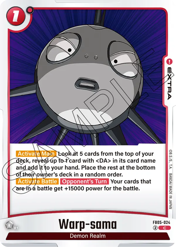 FB05-024 C Warp-sama