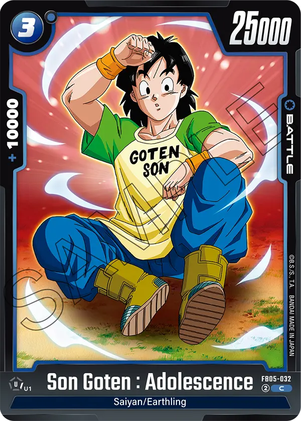 FB05-032 C Son Goten : Adolescence