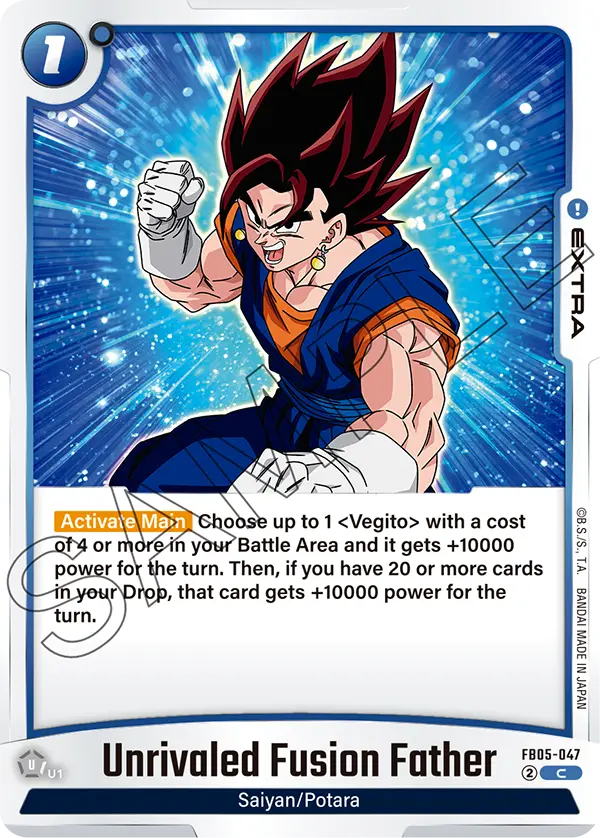 FB05-047 C Unrivaled Fusion Father