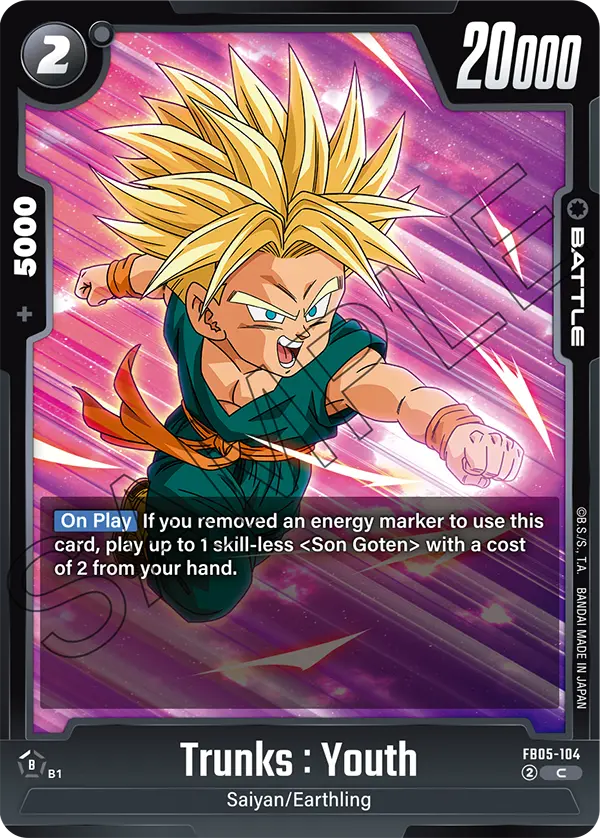 FB05-104 C Trunks : Youth