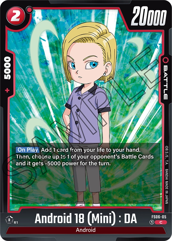FS06-05 C Android 18 (Mini) : DA