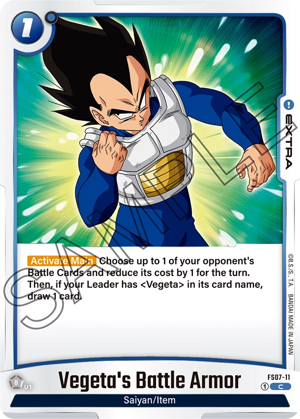 FS07-11 C Vegeta's Battle Armor