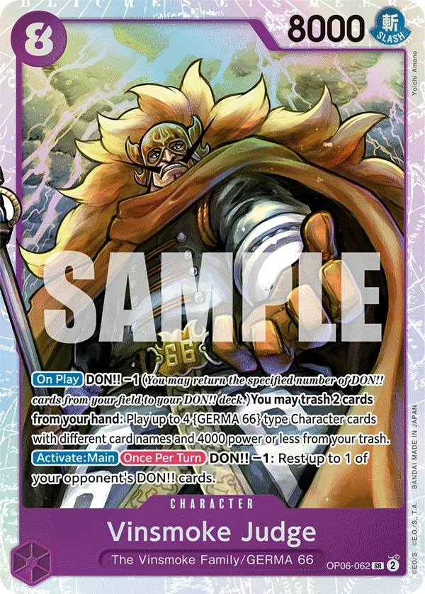 OP06-062SR Vinsmoke Judge (Foil)