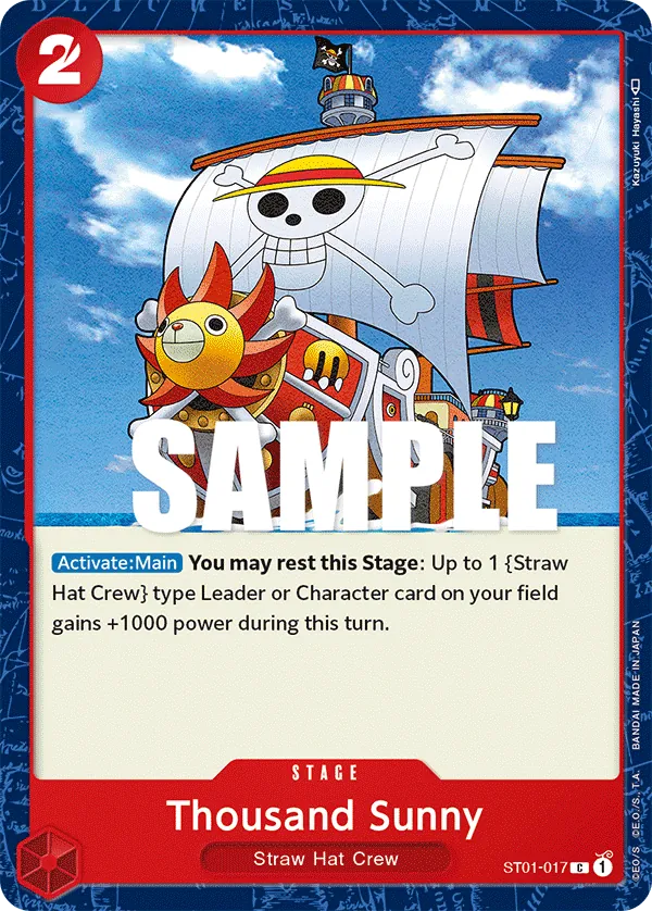 Thousand Sunny ST01-017