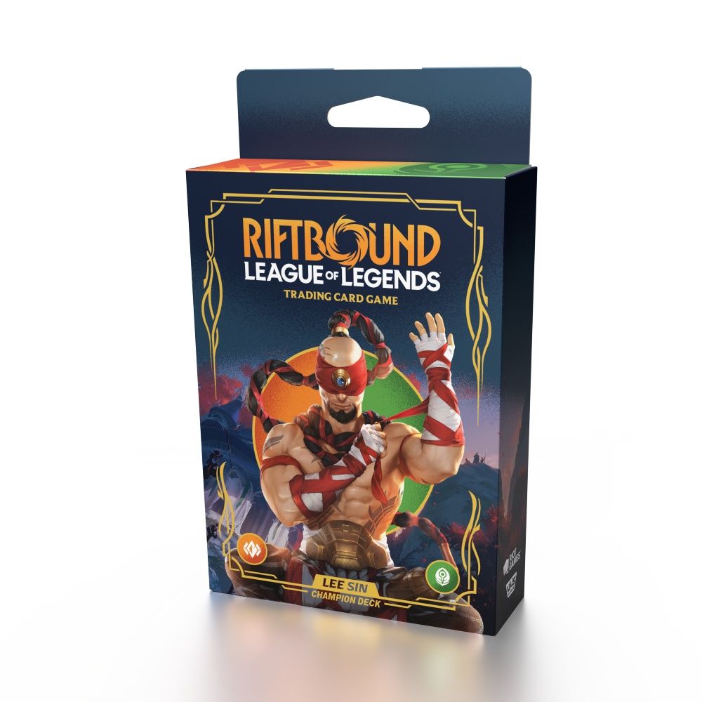 League of Legends - TCG - Riftbound Origins Champions Deck - Lee Sin