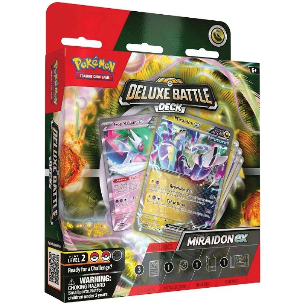 Pokemon TCG Miraidon Ex Deluxe Battle Deck