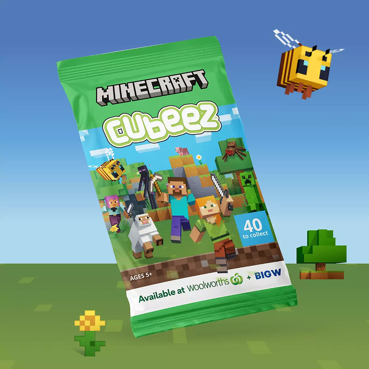 2025 Woolworths Minecraft Cubeez