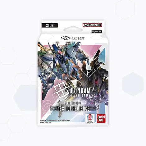 Gundam Card Game Flash of Radiance ST08 Starter Deck