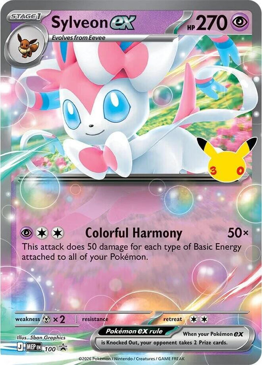 Sylveon Ex 100 Promo