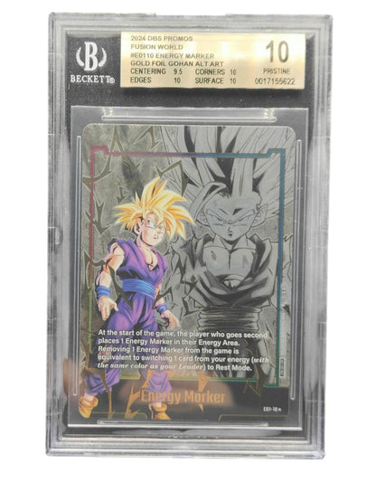 BGS10 E01-10 Gold Energy Marker Son Gohan Dragon Ball Fusion World