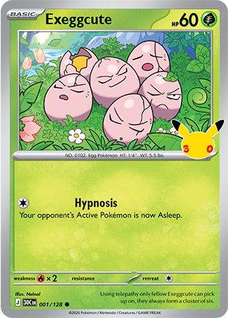 Exeggcute 001/128