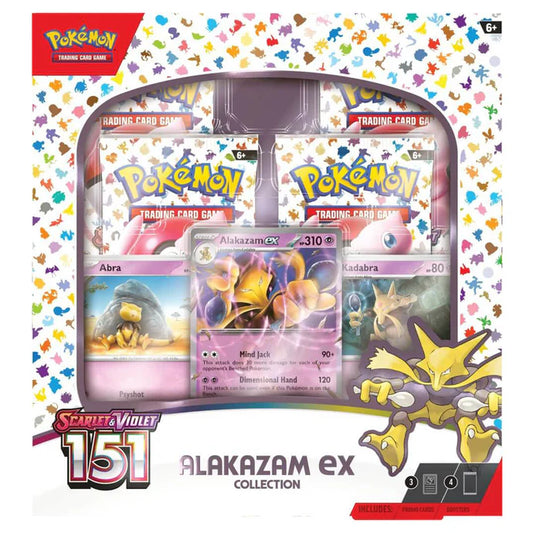 POKEMON TCG Scarlet & Violet 151 Collection—Alakazam ex-(5% cancellation fee will incur(read notes before you placing your order pls)