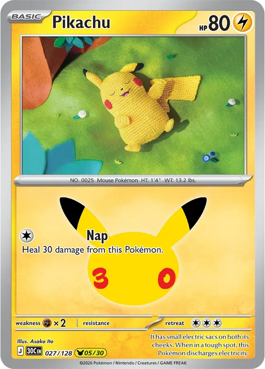 Pikachu 027/128