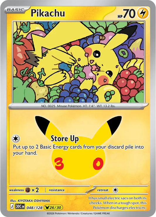 Pikachu 048/128