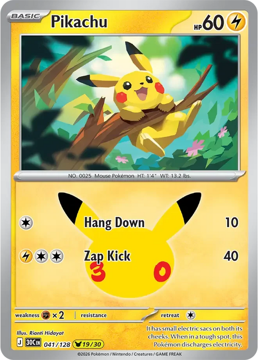 Pikachu 041/128
