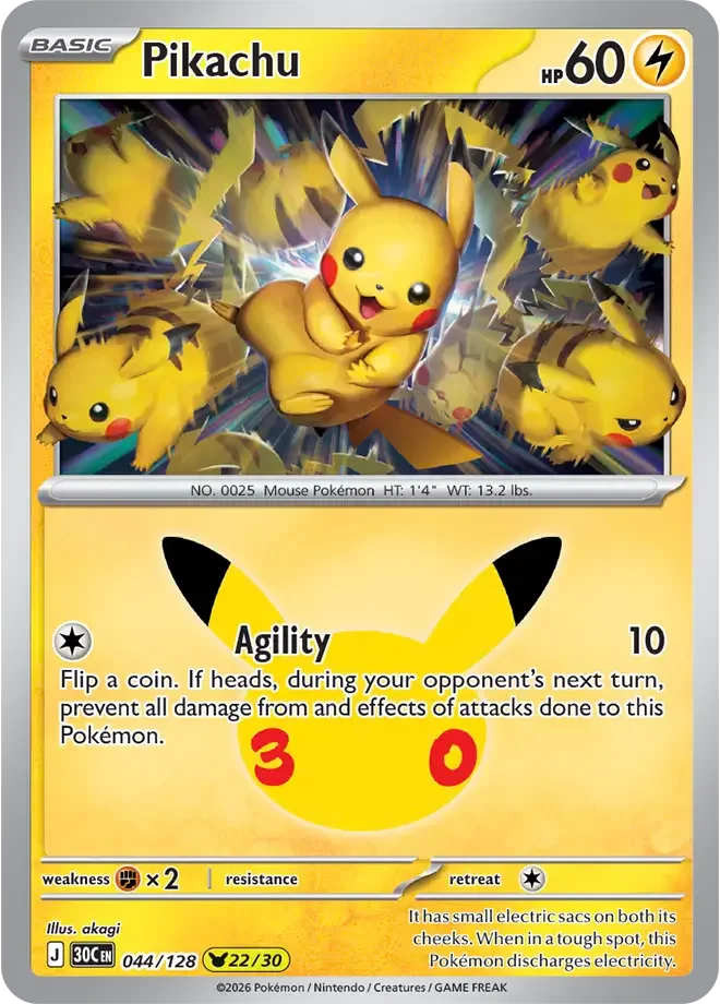 Pikachu 044/128