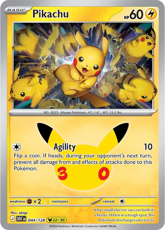 Pikachu 044/128