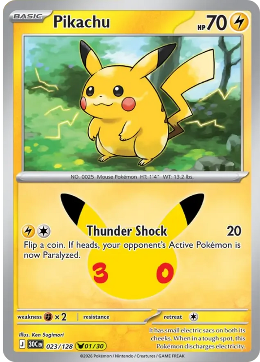 Pikachu 023/128