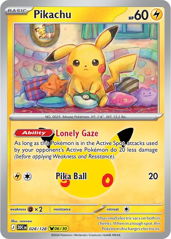 Pikachu 028/128