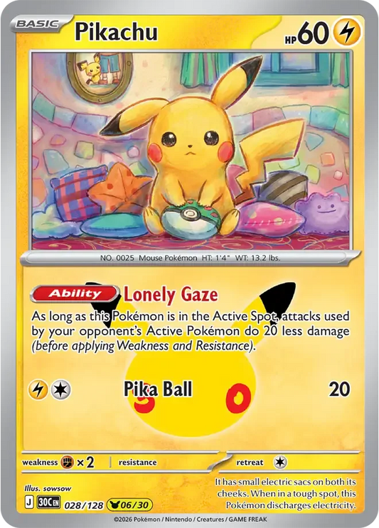 Pikachu 028/128