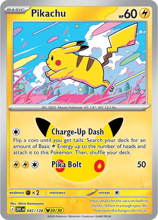 Pikachu 042/128