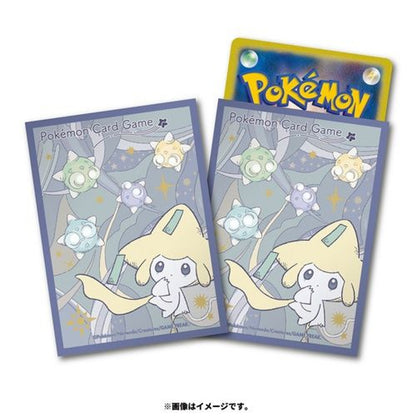2024 Pokemon Card Game TCG Deck Sleeves Premium Gloss Jirachi Star Connection