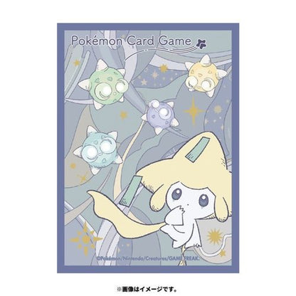 2024 Pokemon Card Game TCG Deck Sleeves Premium Gloss Jirachi Star Connection
